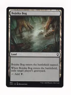 Magic The Gathering Commander Legends Battle for Baldur's Gate #882 Bojuka Bog - Image 1