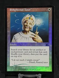 Magic the Gathering Enlightened Tutor FOIL - Arena League Promo ~MP~ MTG - Image 1