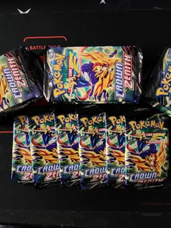 Pokemon Crown Zenith Lot of 36 Booster Packs New & Sealed = Booster Box - Image 1