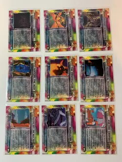 Pokemon Topps 1999 The First Movie Complete Set 72/72 Black & Blue Logos NM-Mint - Image 2
