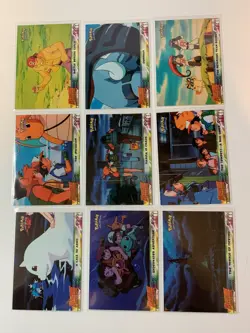 Pokemon Topps 1999 The First Movie Complete Set 72/72 Black & Blue Logos NM-Mint - Image 3