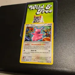 Pokemon Ditto XY40 XY Black Star Promo Holo LP+ Cosmo Swirl - Image 2
