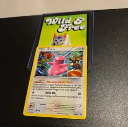 Pokemon Ditto XY40 XY Black Star Promo Holo LP+ Cosmo Swirl - Image 3