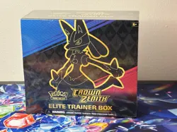 POKEMON CROWN ZENITH ELITE TRAINER BOX SEALED ETB Sealed! - Image 1