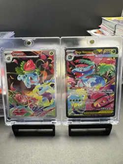 Pokemon Mega Venusaur ex 177/132 and Ivysaur 134/132 SIR (ME01: Mega Evolution) - Image 1