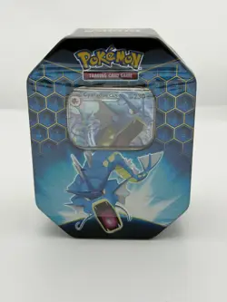 Pokemon TCG Hidden Fates Gyarados GX Tin - Factory Sealed 820650804816 - Image 1