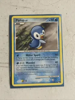 Piplup - POP Series 9 16/17 Uncommon Non-Holo Pokemon TCG - Image 1