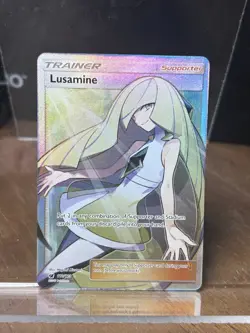 Pokemon TCG Lusamine 110/111 Holo Full Art Ultra Rare Crimson Invasion - Image 1