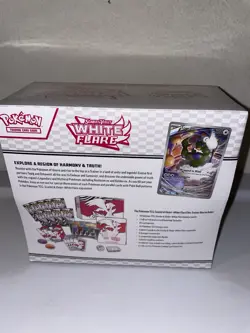 Pokemon TCG Scarlet & Violet White Flare ETB Elite Trainer Box Factory Sealed - Image 2