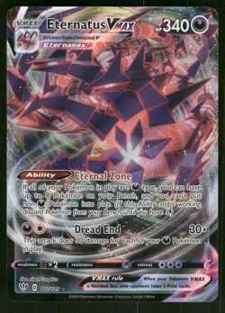 Eternatus VMAX 117/189 Ultra Rare Holo NM Pokemon SWSH03: Darkness Ablaze - Image 1