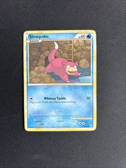Pokemon TCG Slowpoke Call of Legends 70/95 Regular Common Non Holo - LP+ - Image 1