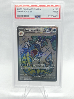 Pokemon Gyarados ex Scarlet Violet 225/198 Ultra Rare Full Art PSA 9 Mint - Image 1
