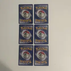 Pokemon Base Set Starter Evolution Lot Charmander Squirtle Bulbasaur LP - Image 5