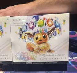 Prismatic Evolutions Pokemon Center Exclusive Elite Trainer Box ETB - Sealed - Image 1