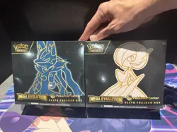 Pokemon TCG Mega Evolution Pokemon Center Elite Trainer Box ETB Set of 2 - Image 1