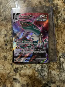 Pokemon TCG Rayquaza VMAX Holo Ultra Rare (LIGHTLY PLAYED) - Image 1