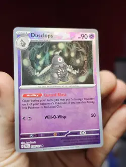 Dusclops Reverse Holo MasterBall 036/131 Prismatic Evolutions Pokemon NM - Image 1