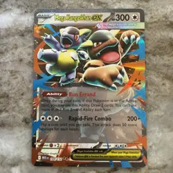 Pokemon TCG Mega Evolution Mega Kangaskhan EX 104/132 Double Rare NM - Image 1