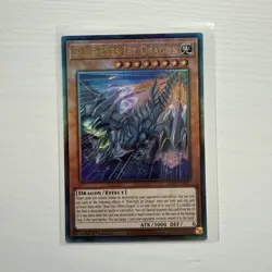 YUGIOH BLUE-EYES JET DRAGON ULTIMATE RARE EXC RA02-EN017 - Image 1
