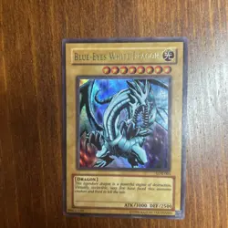 Yu-Gi-Oh! TCG Blue-Eyes White Dragon Legend of Blue Eyes White Dragon LOB-001 - Image 2