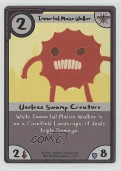 2014 Adventure Time: Card Wars Expansion Sets Immortal Maize Walker #IMWA - Image 1