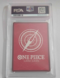 2023 One Piece Card Game TCG Iceburg OP03-058 Alt Art Leader PSA 10 - Image 2