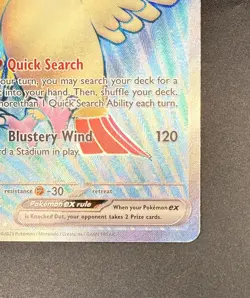 Pidgeot ex 217/197 - Ultra Rare Colorless Holo - Pokemon Card - Near Mint NM - Image 5