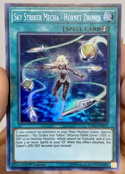 Sky Striker Mecha Hornet Drones DASA-EN033 Super Rare 1st Ed NM/VLP w/Tracking - Image 3