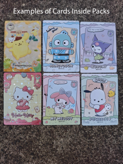 1x pack STAR KABAO Sanrio trading cards, Official kuromi, hello kitty, my melody - Image 3