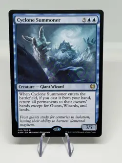MTG: Cyclone Summoner 52/285 Rare Kaldheim 2021 Magic The Gathering Card NM - Image 1