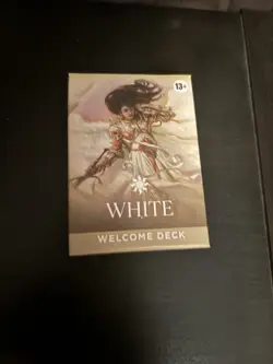 Magic The Gathering White Welcome Deck 13+ Trading Cards - Image 1