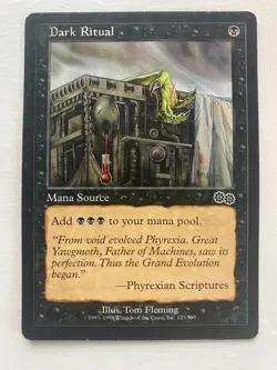 Dark Ritual Urza's Saga Regular Magic the Gathering MTG Card - Image 1