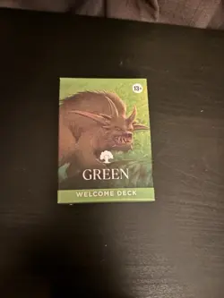 Magic: The Gathering Green Welcome Deck Card Game - Image 1