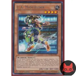 Yugioh U.A. Midfielder NECH-EN087 Rare 1st Edition NM - Image 1