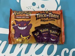 Pokemon Cards TCG BOOster Trick Or Trade Trading Cards - 40 Packs, 120 Cards 820650850783 - Image 1