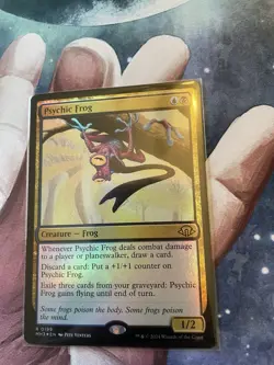 Psychic Frog #344 Foil Modern Horizons 3 MH3 Magic: The Gathering Card - Image 1