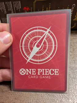 Monkey D. Luffy Trading Card One Piece TCG OP13-001 Leader Parallel NM - Image 2