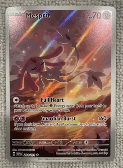 Mesprit Pokemon TCG Surging Sparks Illustration Rare Card #204/191 NM Condition - Image 1