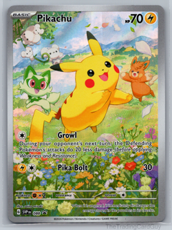 Pokemon TCG SV: Scarlet & Violet Promo Cards #088 Pikachu NM - Image 1