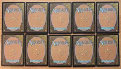 Set of 10 Rare & Uncommon Flying Black Faerie Creatures (Magic MTG) Commander - Image 2
