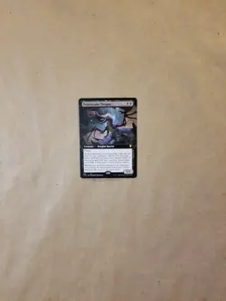 MTG Magic CLB X1 EXTENDED ART Breathstealer Dragon (NM/MINT) - Image 1