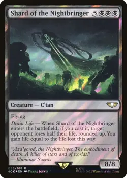 MTG | Shard of the Nightbringer (Surge Foil) | Warhammer 40,000 40K | Magic | NM - Image 1