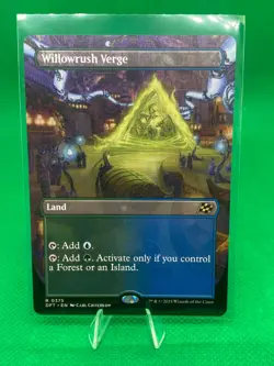 MTG Willowrush Verge (Borderless) - DFT Aetherdrift - Image 1