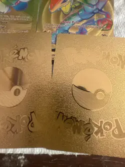 Pokemon 4 Vmax Gx Gold Foil 🔥Fan Art🔥set NM - Image 5