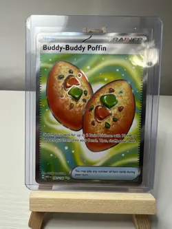 2025 Pokemon Buddy-Buddy Poffin Trainer 167/132 Holo- Mega Evolution (C) - Image 1