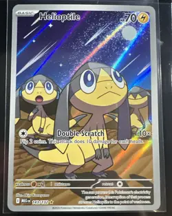 Pokemon TCG Mega Evolution Helioptile 143/132 Illustration Rare Near Mint - Image 1