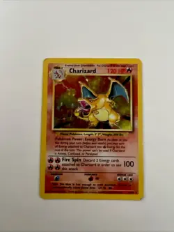 Pokemon TCG Charizard 1999-2000 Base Set Holo Rare Card 4/102 - Image 2
