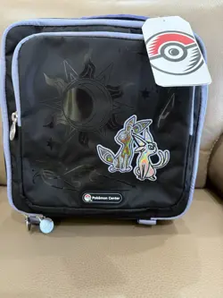 Celestial Espeon And Umbreon Convertible Card Shoulder Bag - Image 1