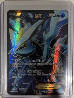 Kyurem EX 96/99 Next Destinies Holo Full Art Ultra Rare Pokemon TCG Card LP - Image 1
