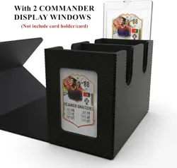 MTG Commander Deck Box with Display Window Holds 280+ Single-Sleeved Cards New - Image 3